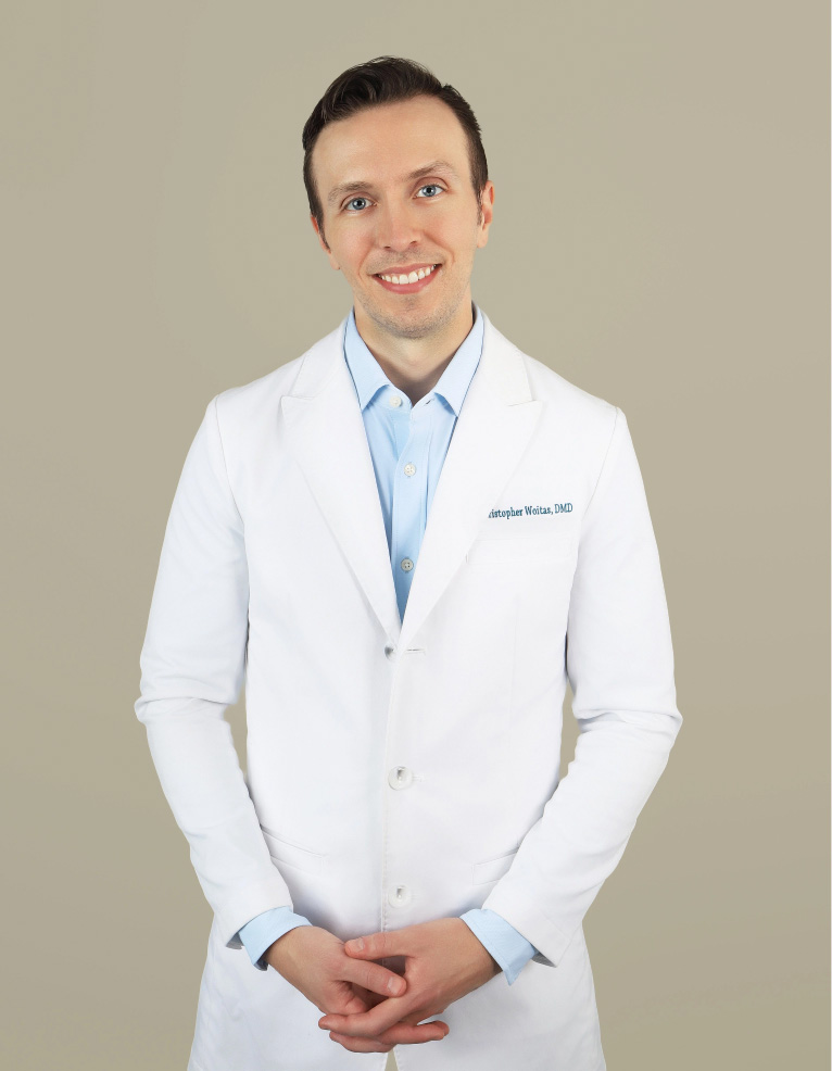 Dr. Ryan Woitas, owner and lead dentist at Lumiere Dental
